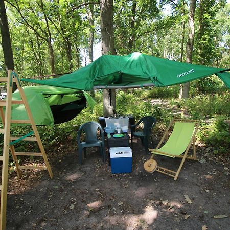 Baumzeltdorf Ostseebreeze Direkt Am Strand Dranske Luaran gambar