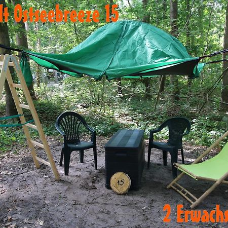 Baumzeltdorf Ostseebreeze Direkt Am Strand Dranske Luaran gambar