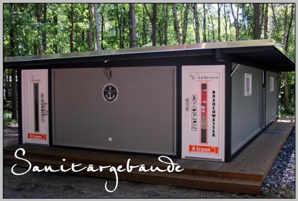 Baumzeltdorf Ostseebreeze Direkt Am Strand Dranske Luaran gambar