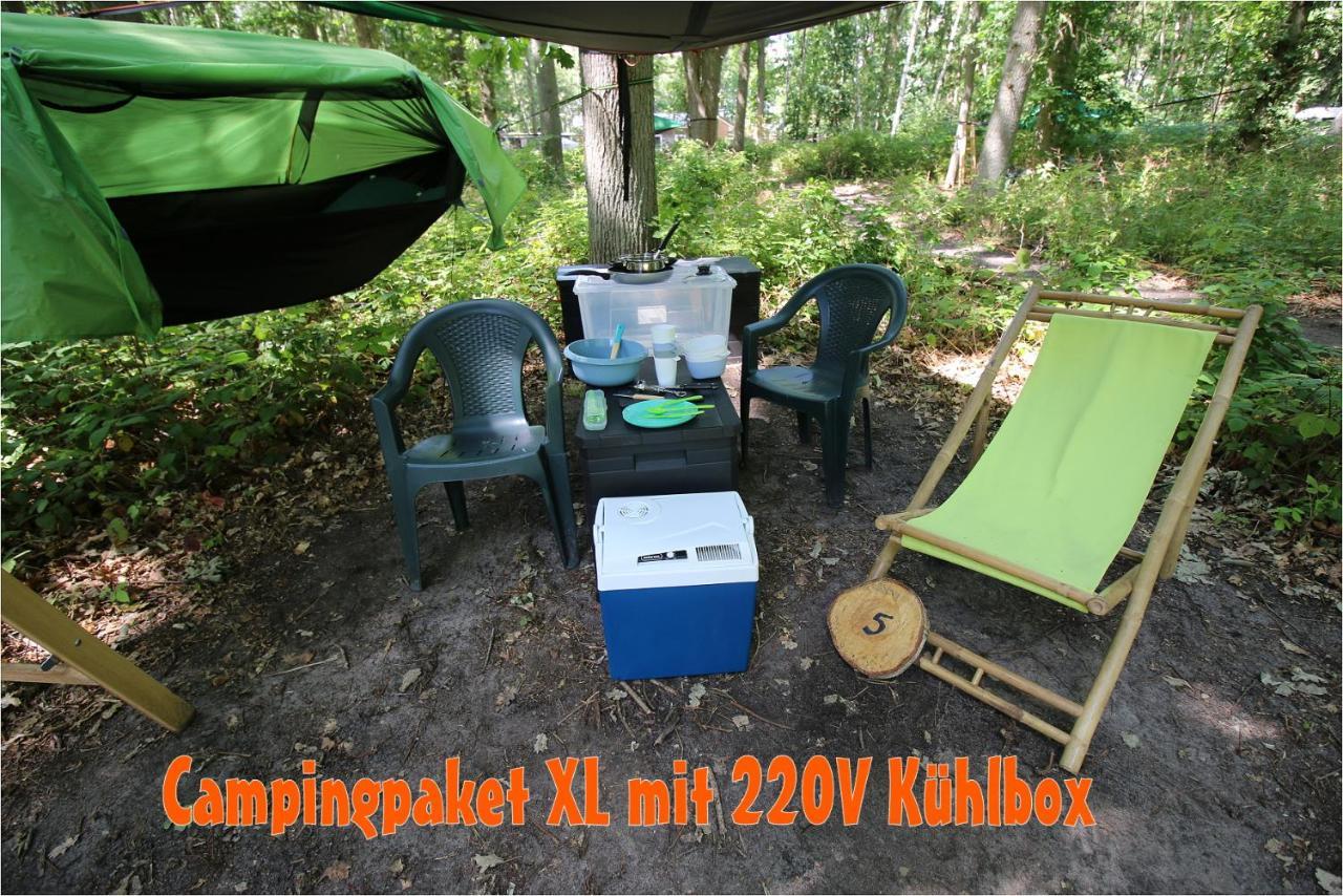 Baumzeltdorf Ostseebreeze Direkt Am Strand Dranske Luaran gambar