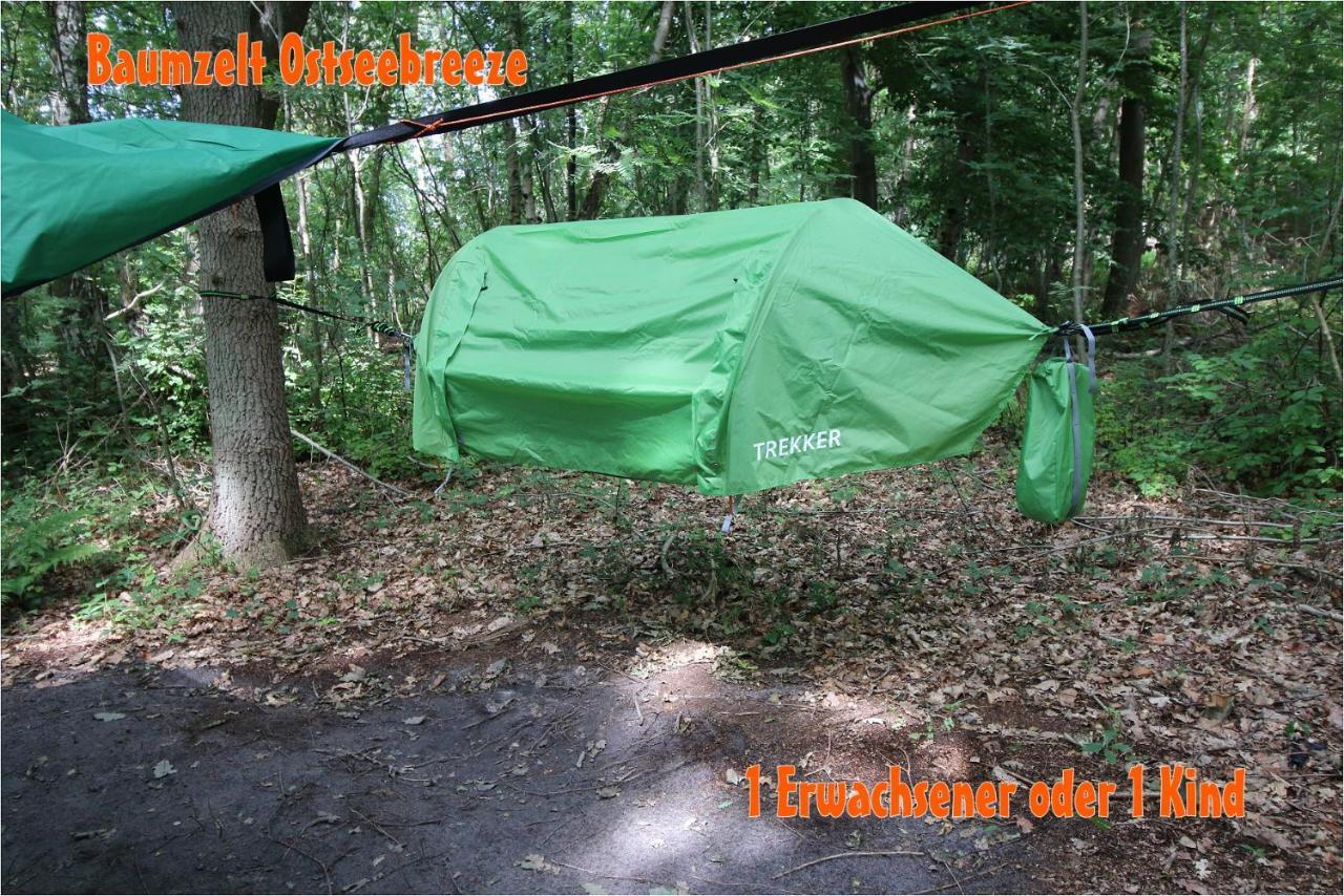 Baumzeltdorf Ostseebreeze Direkt Am Strand Dranske Luaran gambar