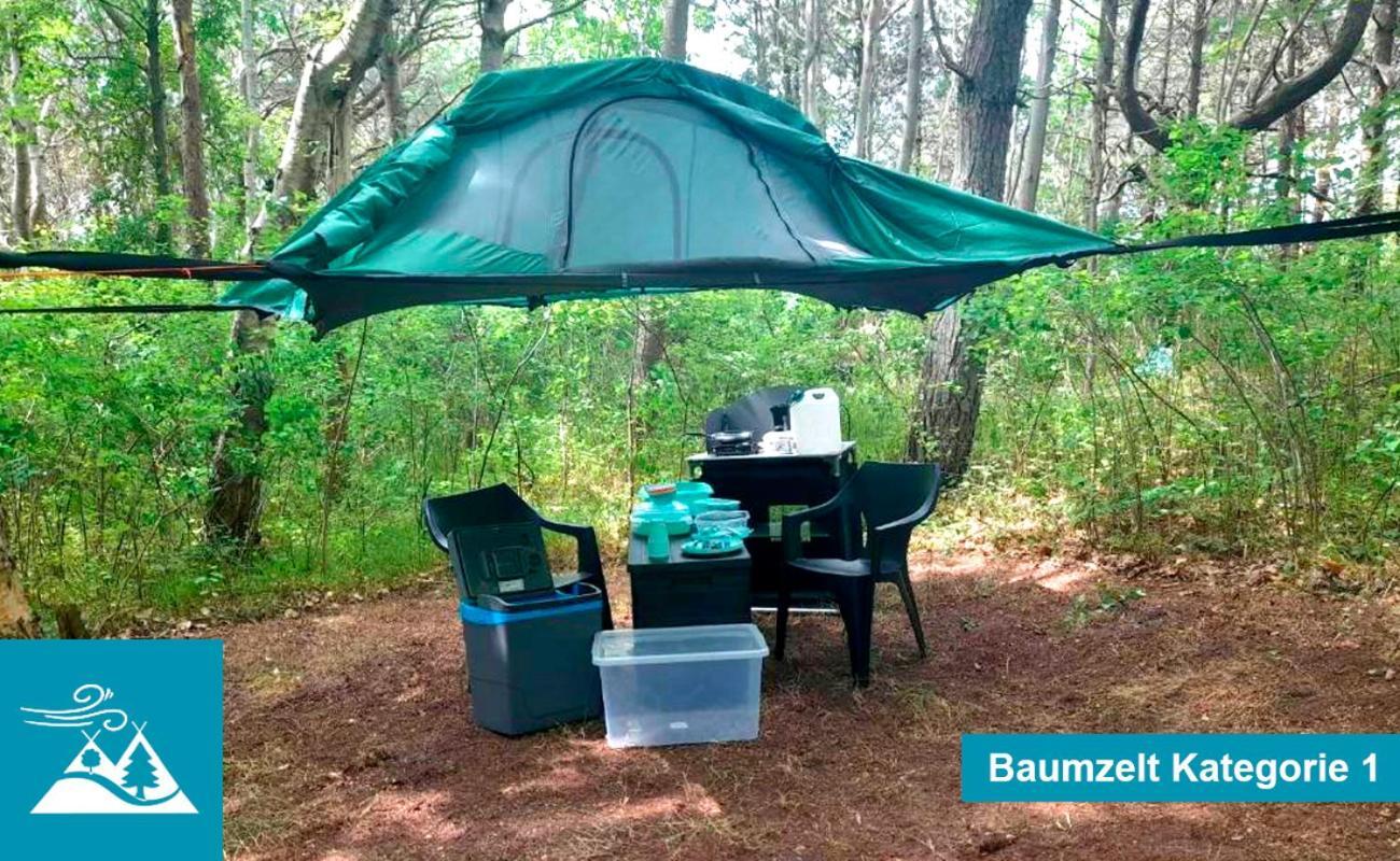 Baumzeltdorf Ostseebreeze Direkt Am Strand Dranske Luaran gambar
