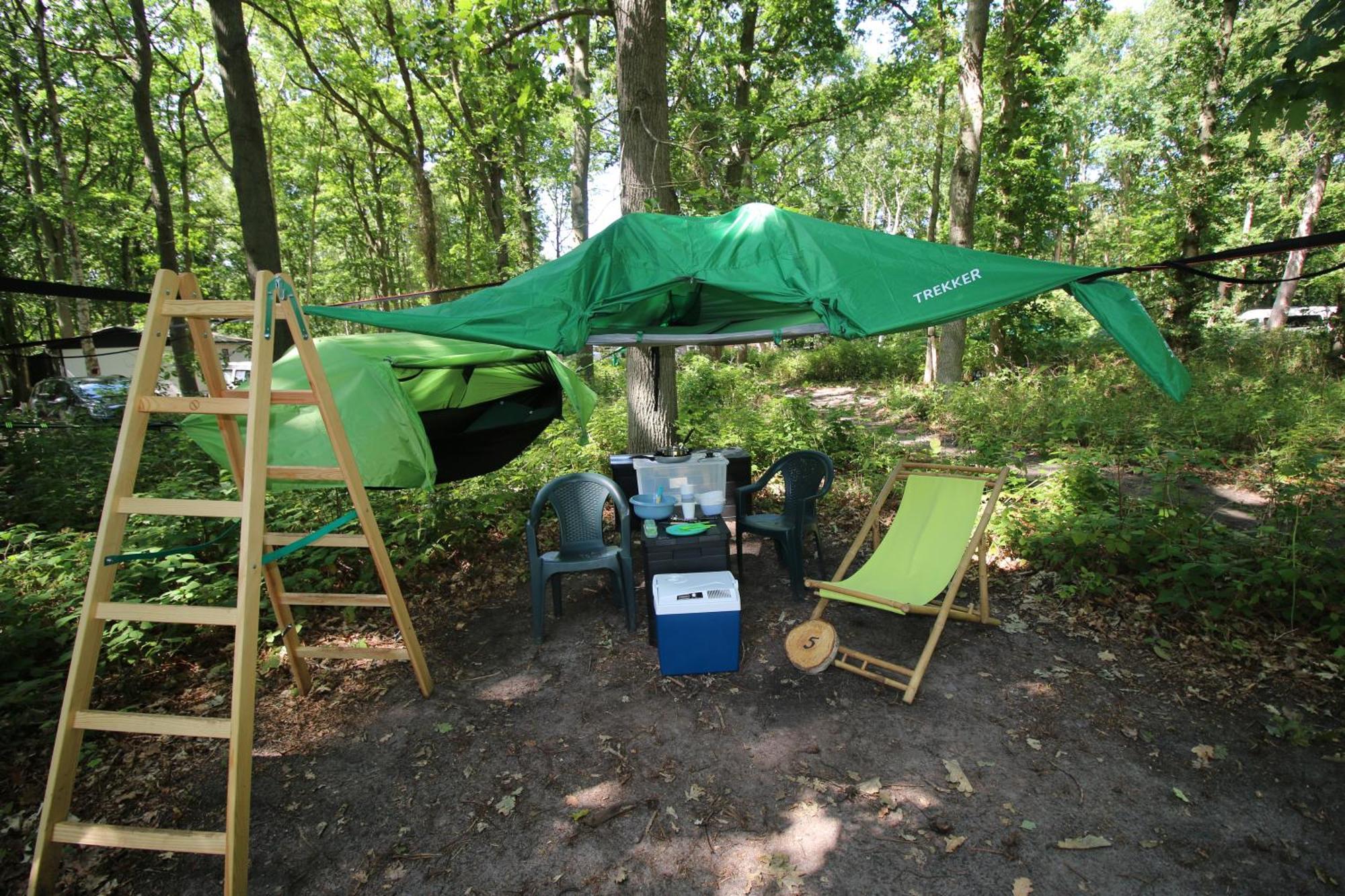 Baumzeltdorf Ostseebreeze Direkt Am Strand Dranske Luaran gambar