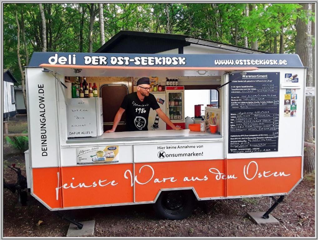 Baumzeltdorf Ostseebreeze Direkt Am Strand Dranske Luaran gambar